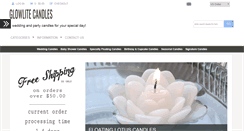 Desktop Screenshot of glowlitecandles.com